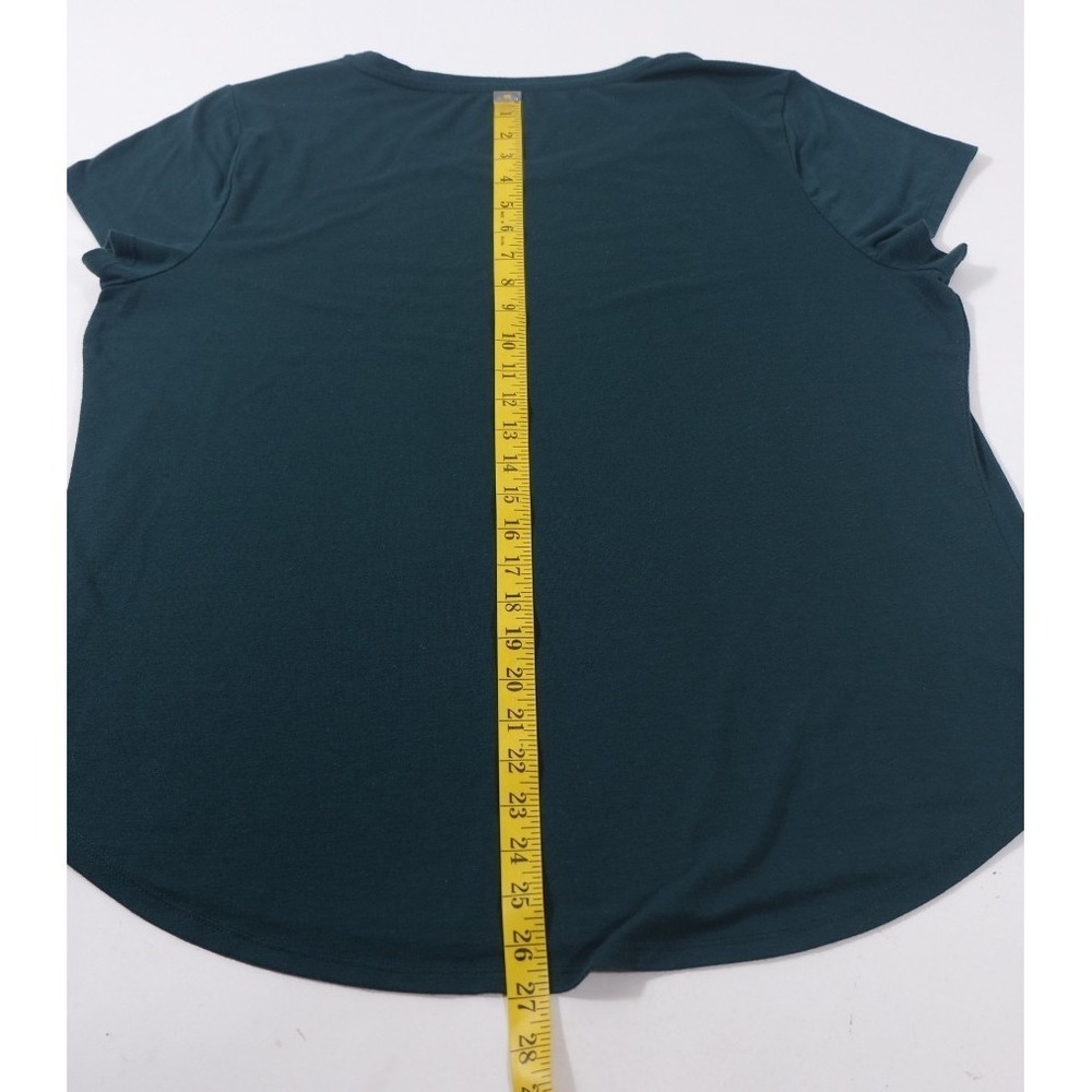 Apt 9 Graphic Tee Womens XXL Green Camping Is My Happy Place Short Sleeve Top - Picture 5 of 6